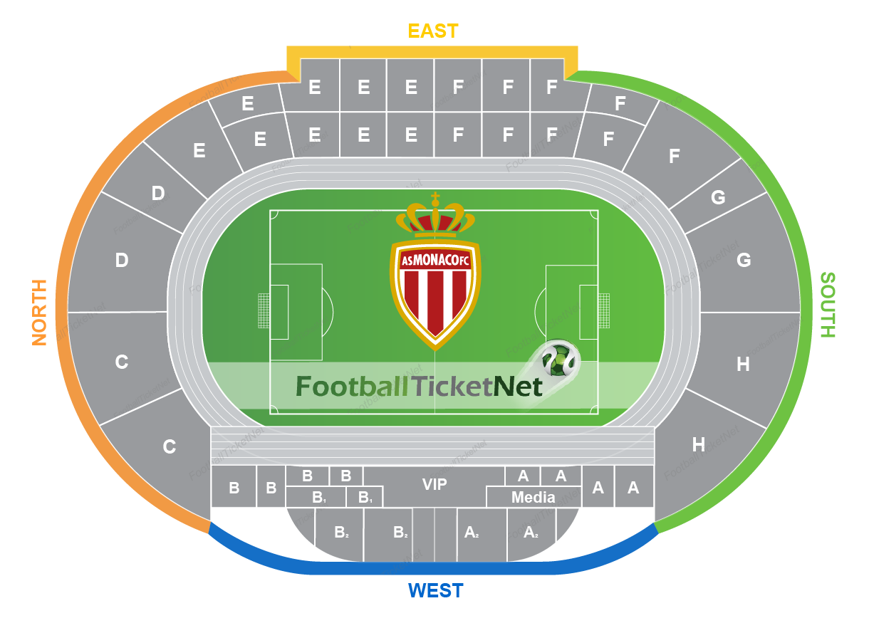 As Monaco Vs Ogc Nice At Stade Louis Ii On 26 02 23 Sun 21 00 Football Ticket Net