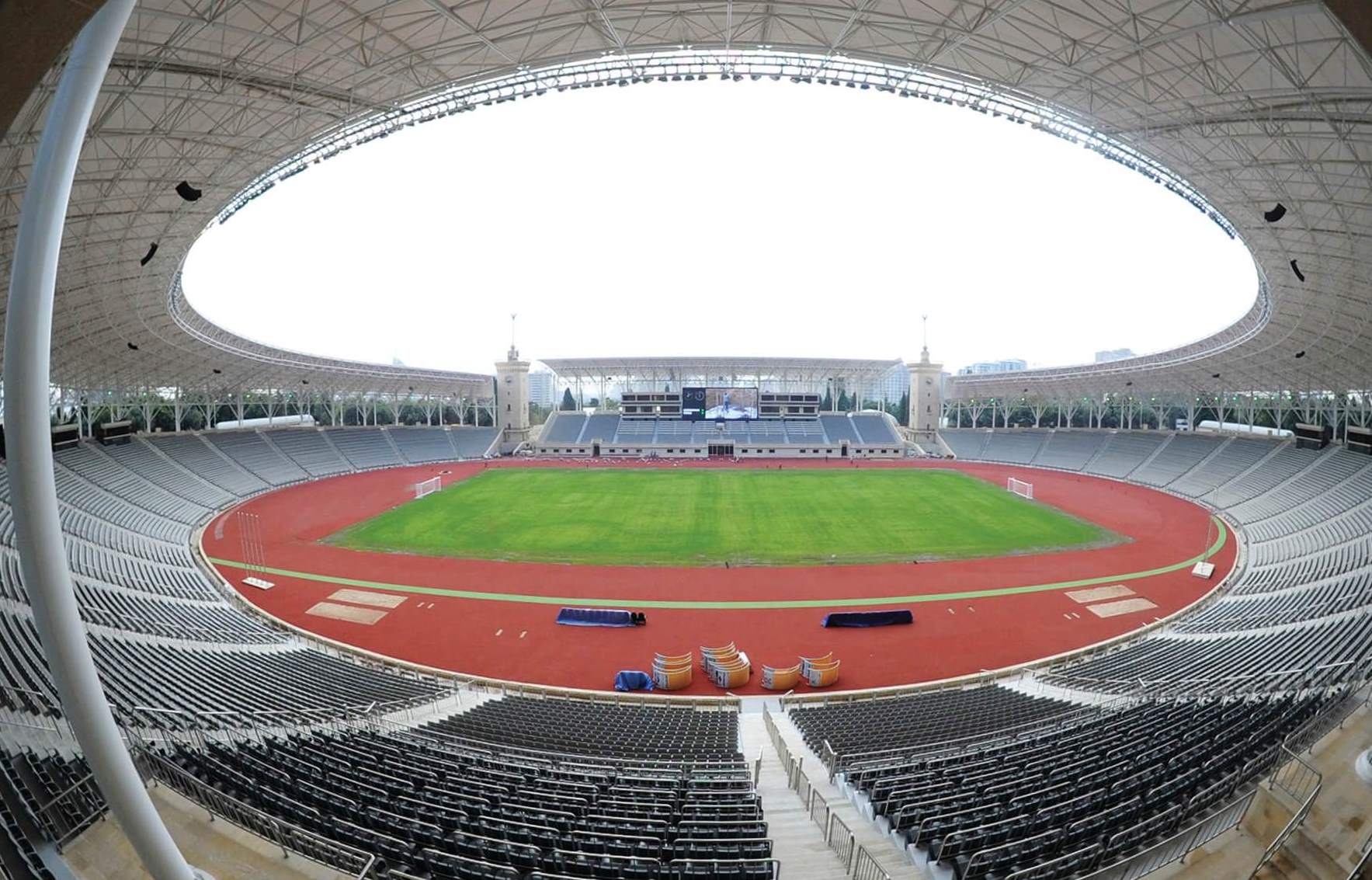 Qarabag FK vs Bayer Leverkusen at Tofiq Bahramov Stadium on 09/11/23 ...